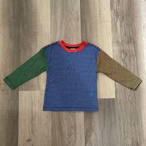 Hanna Andersson pajama top size 90cm -3TColor stripes